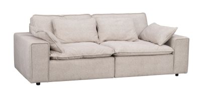 Rawlins 3-personers sofa beige stof