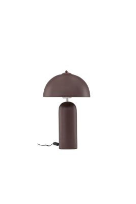 Corello bordlampe brun stål